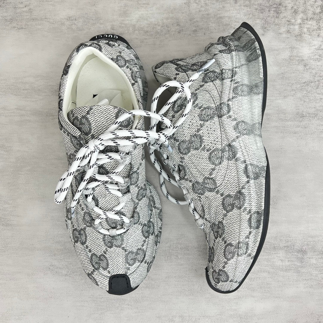 Gucci Run "Grey-Black Monogram"