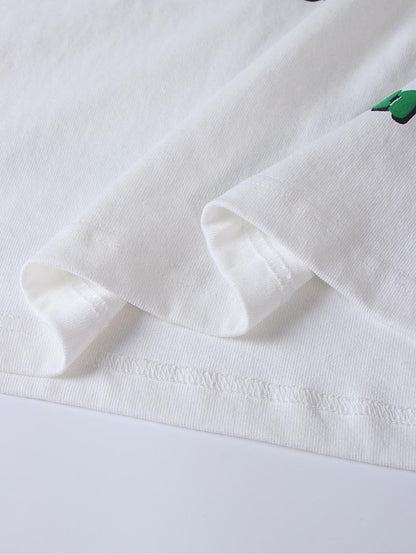 Louis Vuitton Tourist VS Purist Printed T-shirt "White-Green"