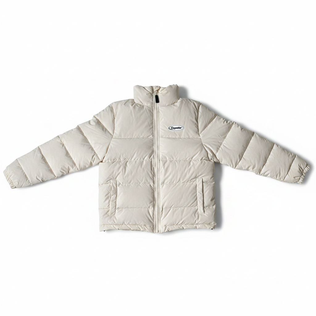 Trapstar Hyperdrive Down Jacket "Cream"