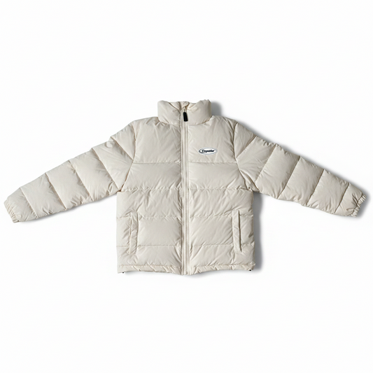 Trapstar Hyperdrive Down Jacket "Cream"