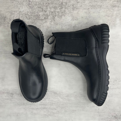 Dior D-Racer Chelsea Ankle Boots "Black"