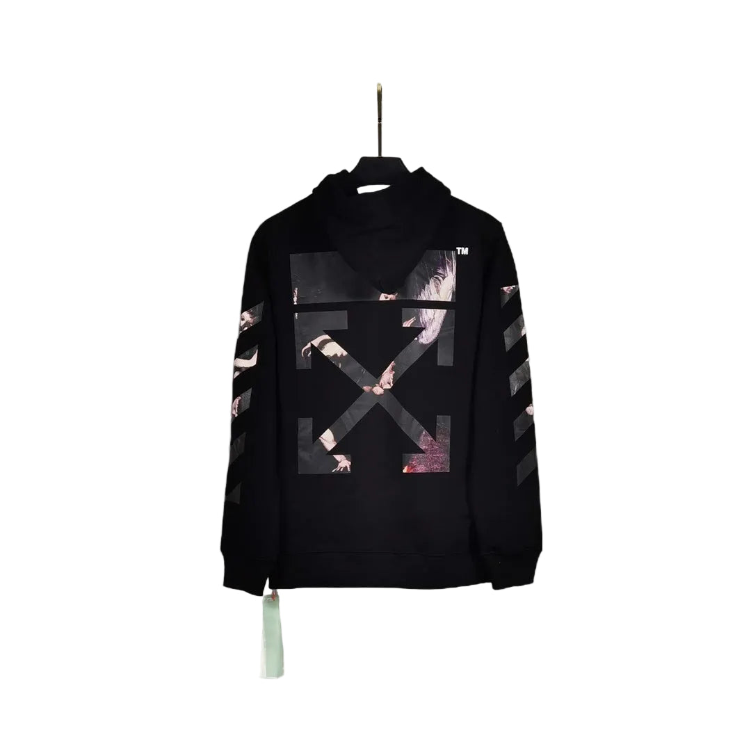 Off-White Caravaggio Arrows Hoodie "Black-Multicolour"