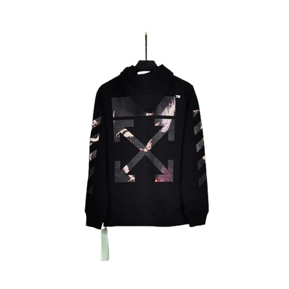 Off-White Caravaggio Arrows Hoodie "Black-Multicolour"