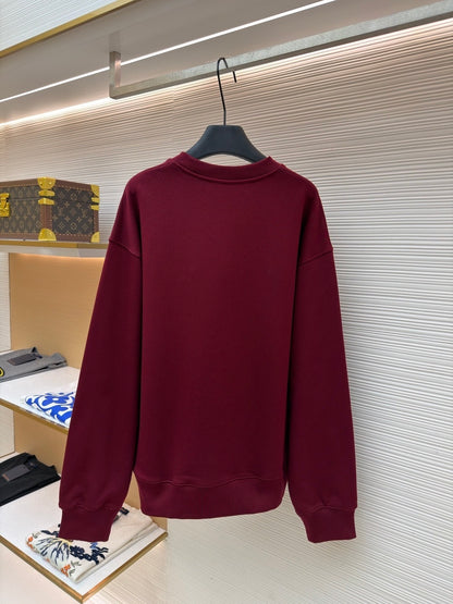 Gucci Cotton Jersey Sweatshirt with Print "Ancora Red"