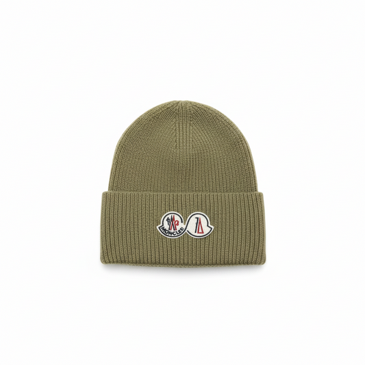 Moncler Wool Beanie "Olive Green"