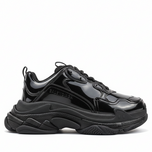 Balenciaga Triple S "Black Patent"