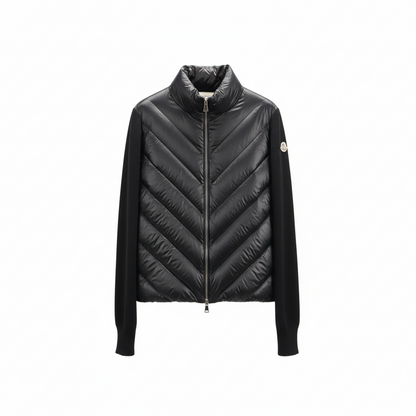 Moncler Hybrid Down Top "Black"