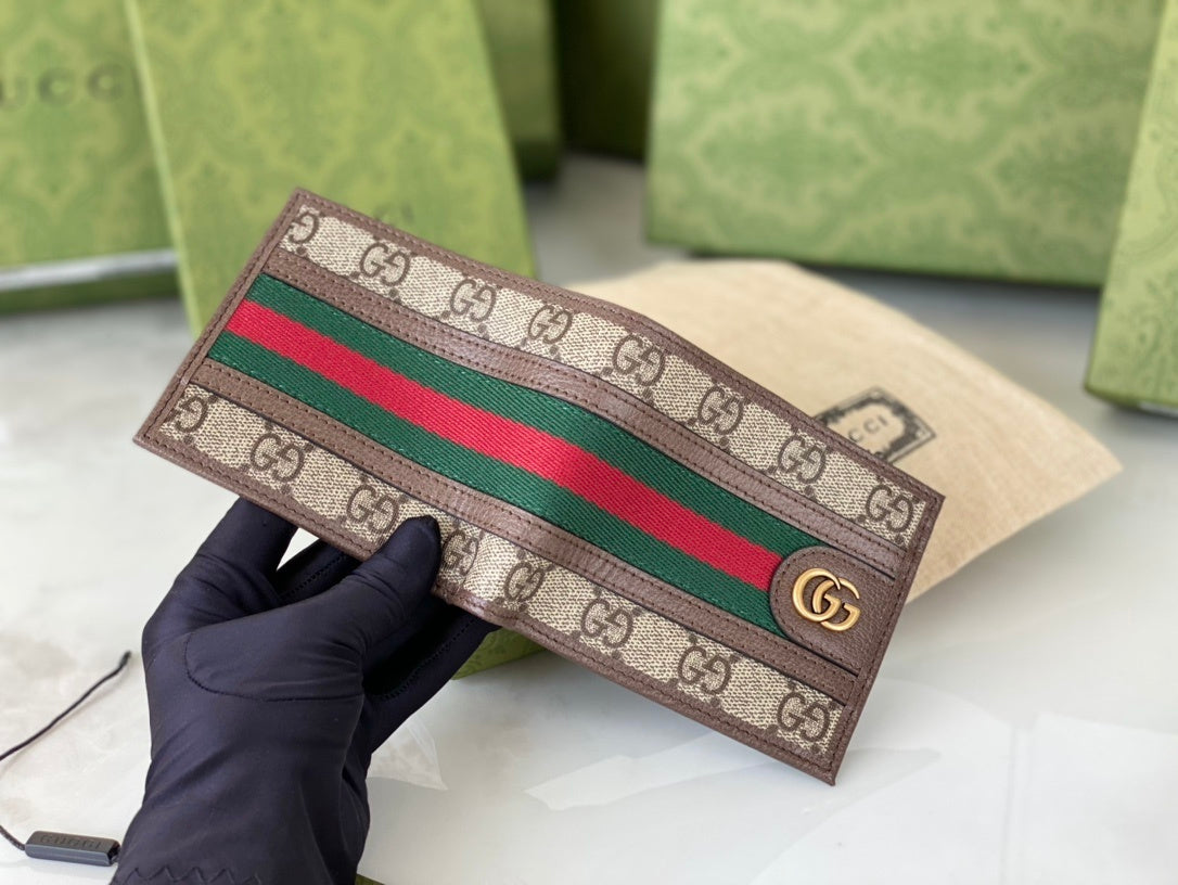 Gucci Ophidia GG Bi-Fold Wallet