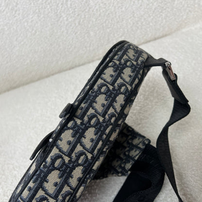 Dior Mini Saddle Bag Oblique Jacquard