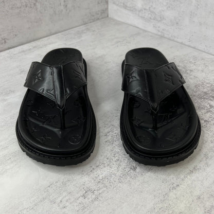 Louis Vuitton Flip-Flops "Black"