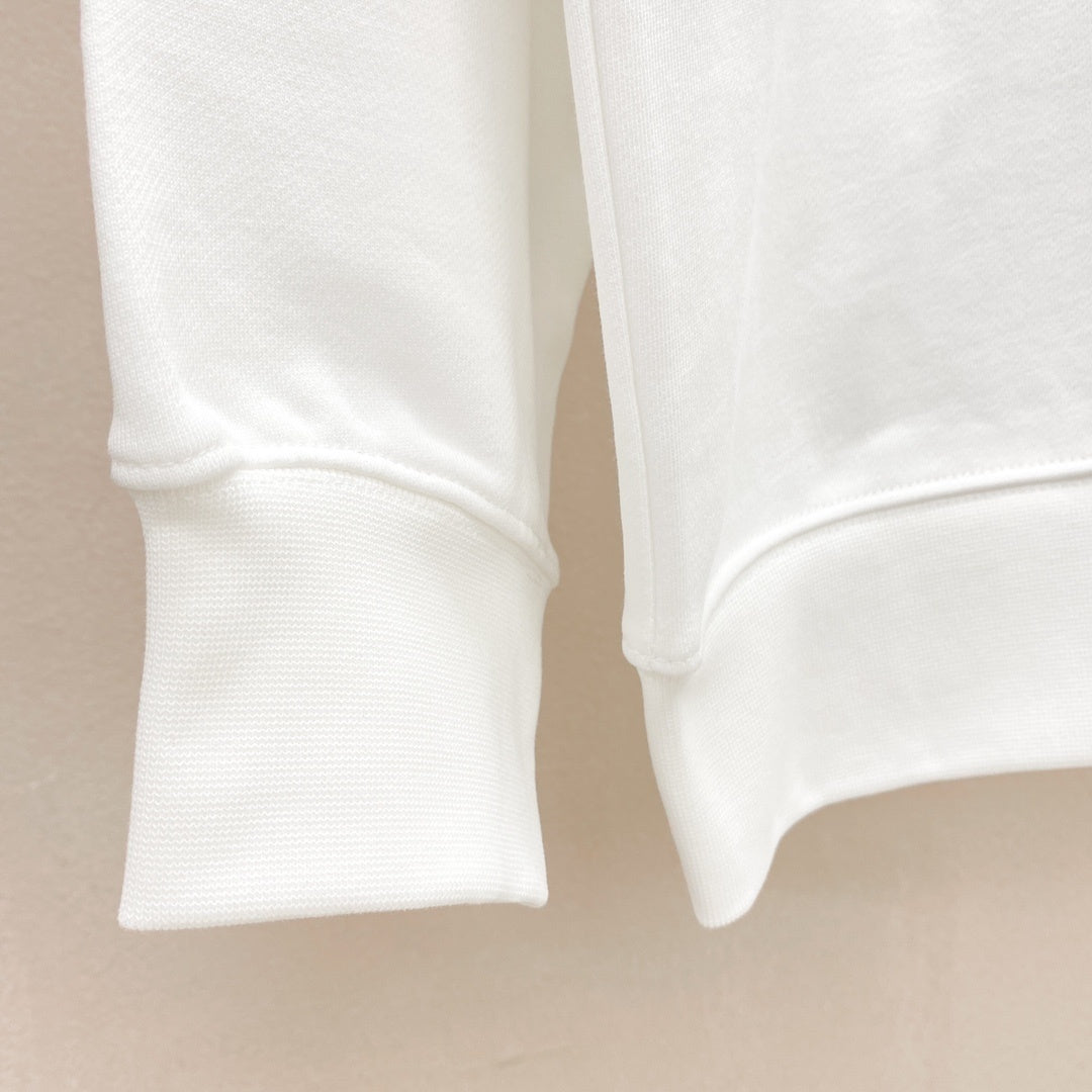 Maison Margiela Number Logo Sweatshirt "White-Black"