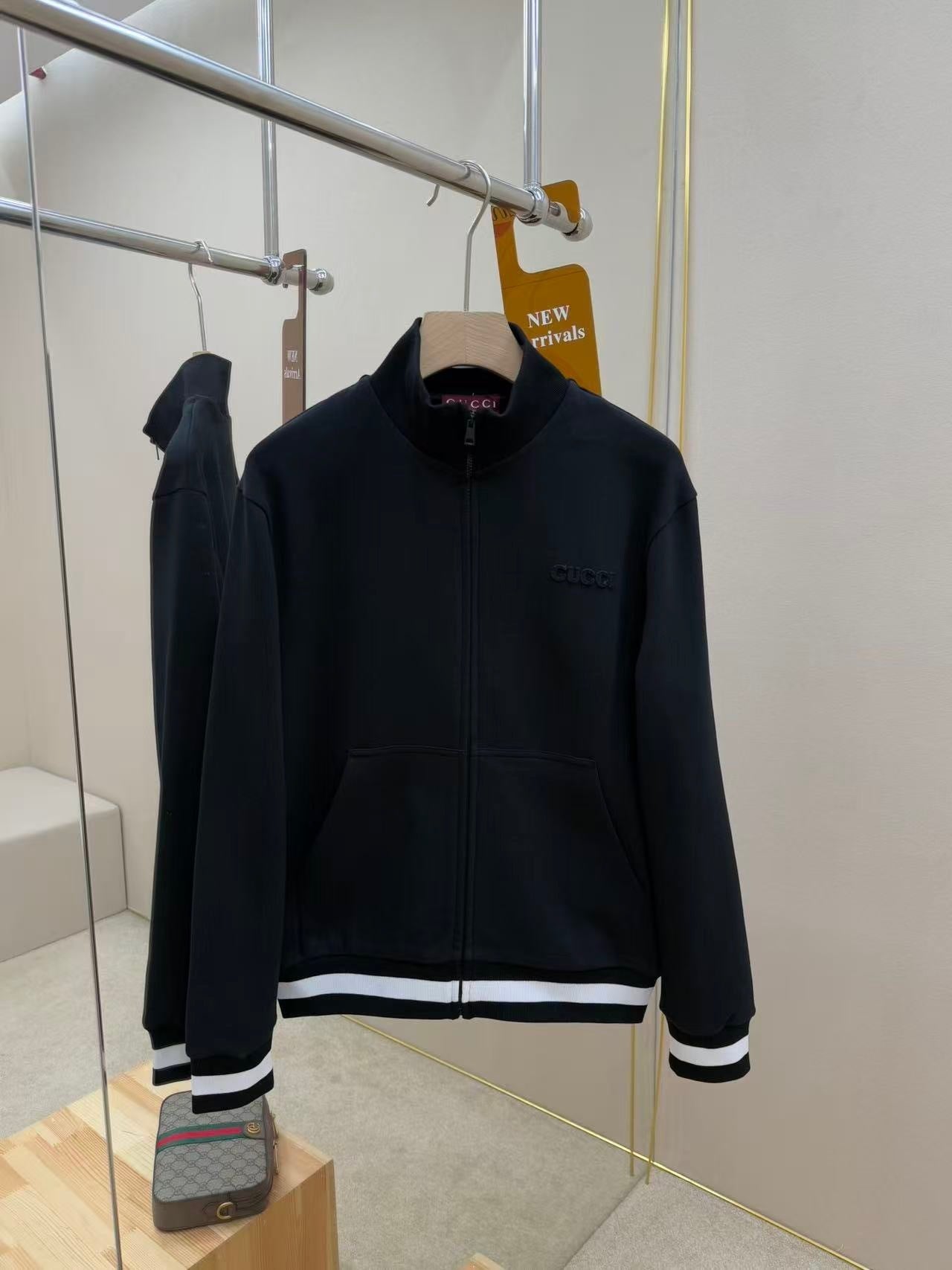 Gucci Technical Track Top "Black"
