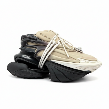 Balmain Unicorn "Beige-Black Gradient"