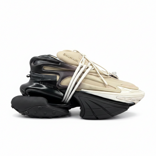 Balmain Unicorn "Beige-Black Gradient"