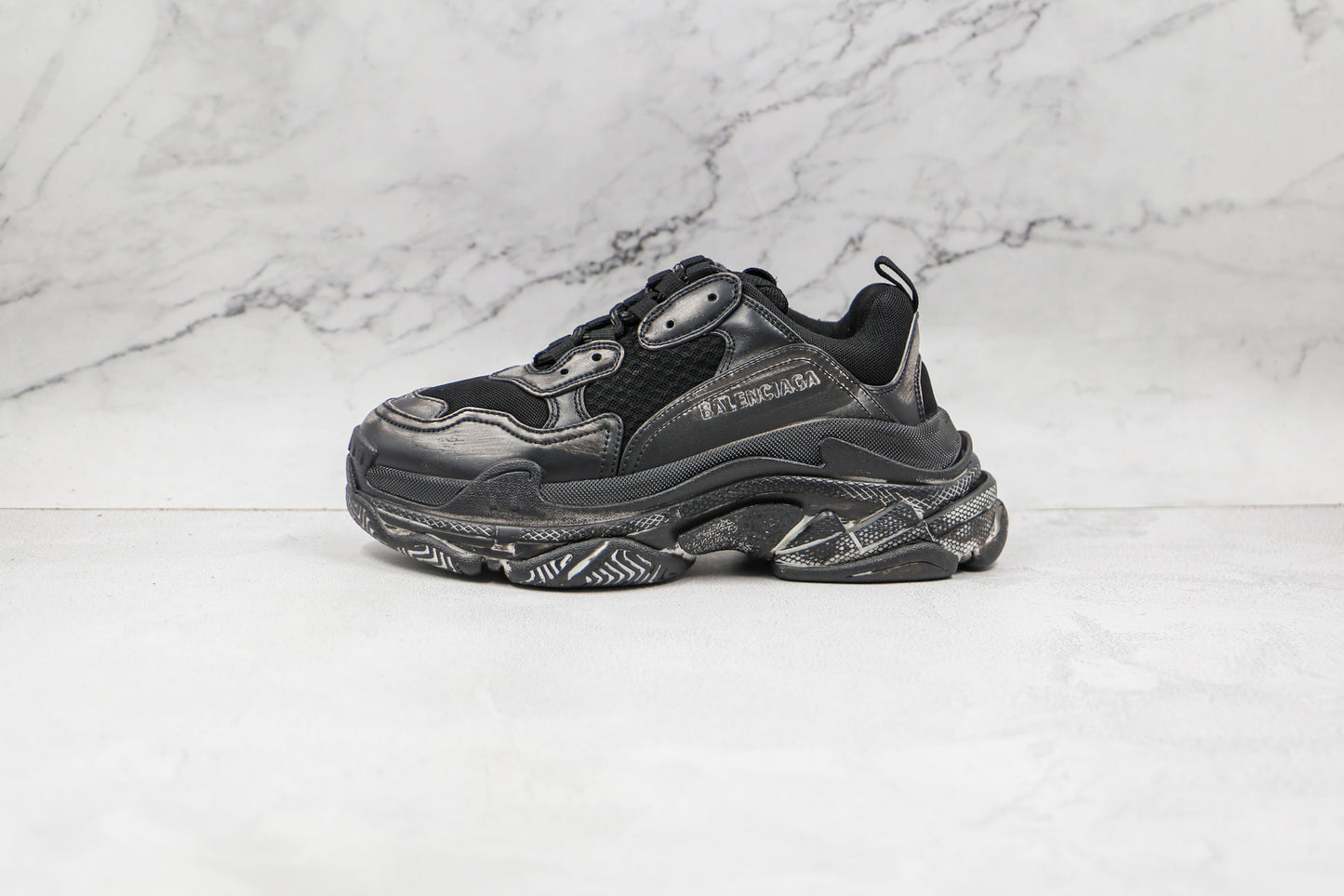Balenciaga Triple S "Black-Faded"