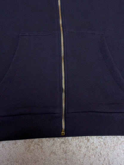 Louis Vuitton Vintage Zipped Hooded Blouson "Purple Indigo"