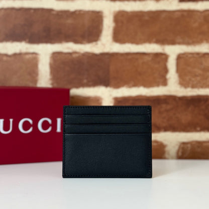 Gucci GG Emblem Embossed Card Case