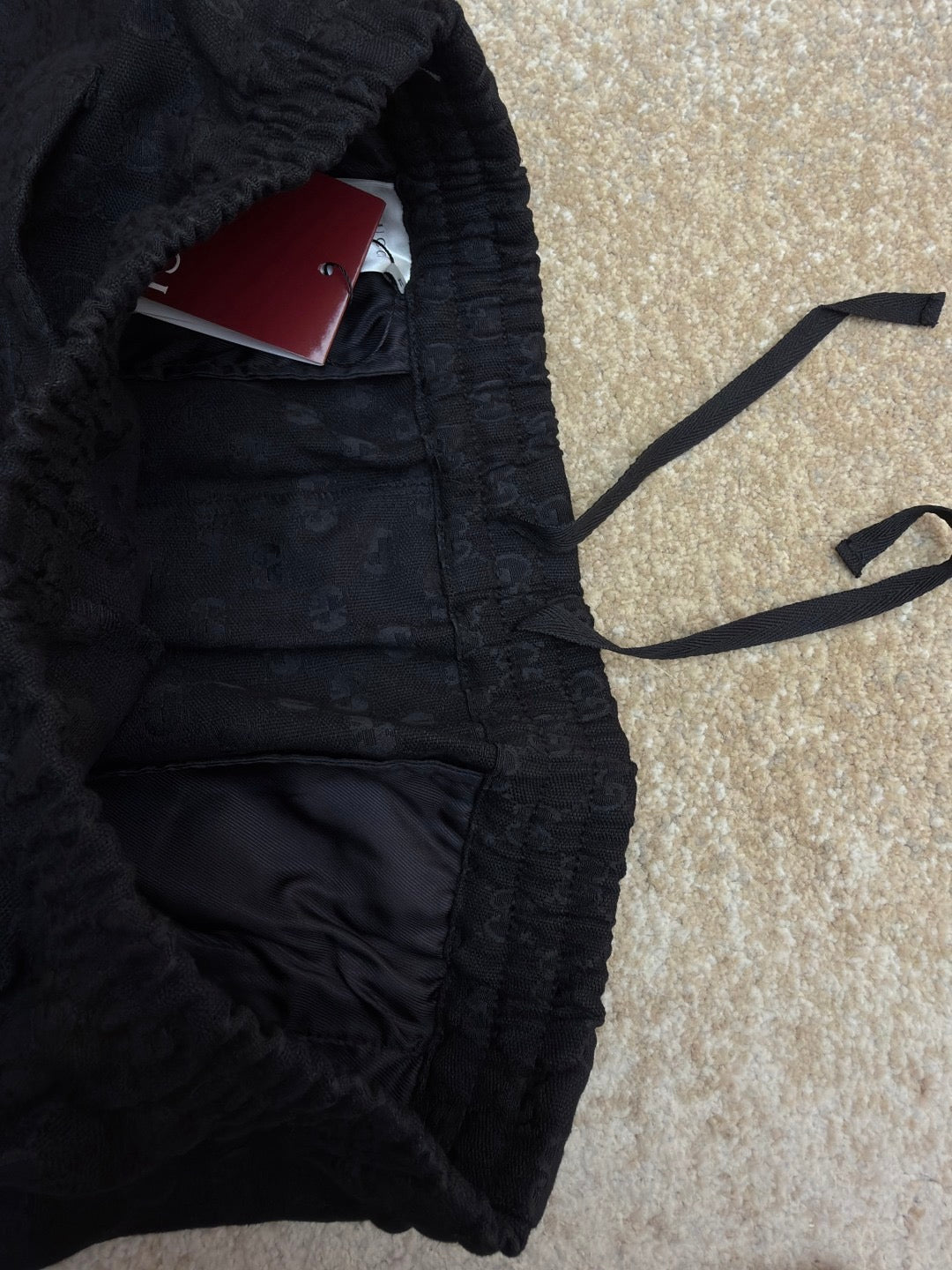 Gucci GG Canvas Linen Blend Shorts "Black"
