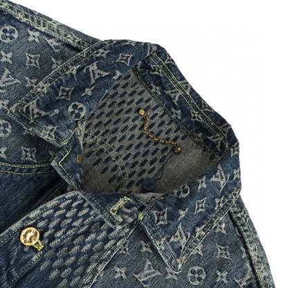 Louis Vuitton Graphic Print Denim Jacket
