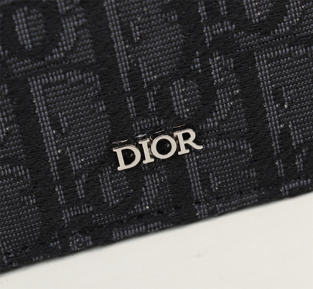 Dior Bifold Wallet Black Dior Oblique Jacquard
