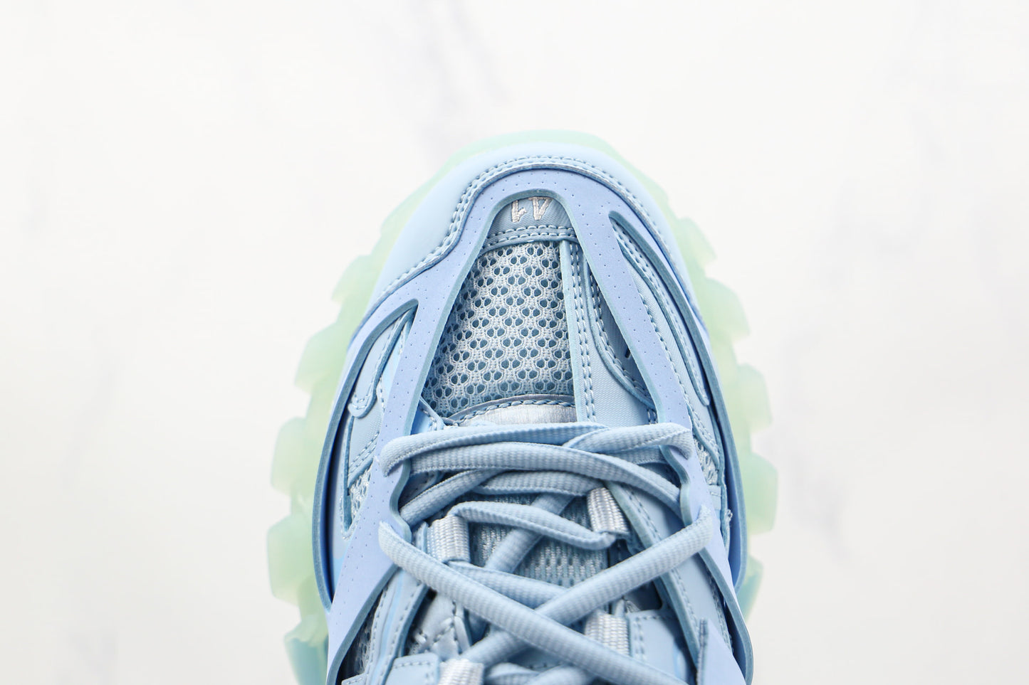 Balenciaga Track "Light Blue Clear Sole"