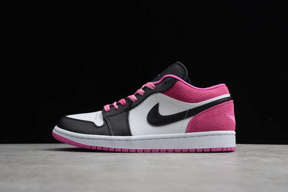 Air Jordan 1 Low "Black-Fuchsia"