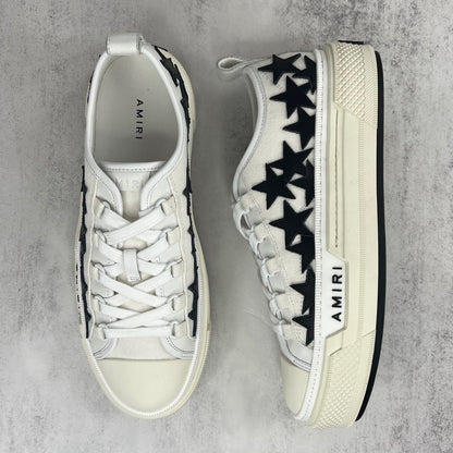 Amiri Court Low "White-Black Stars"