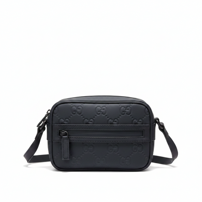 Gucci Rubber Effect Monogram GG Crossbody Bag