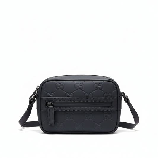Gucci Rubber Effect Monogram GG Crossbody Bag