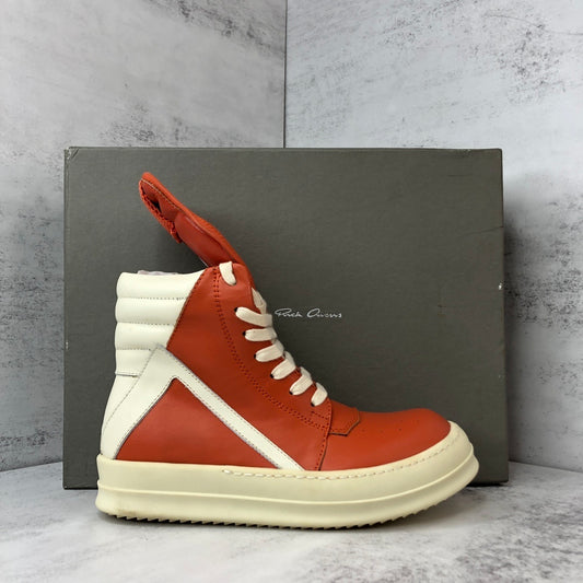 Rick Owens Geobasket "Orange-White"