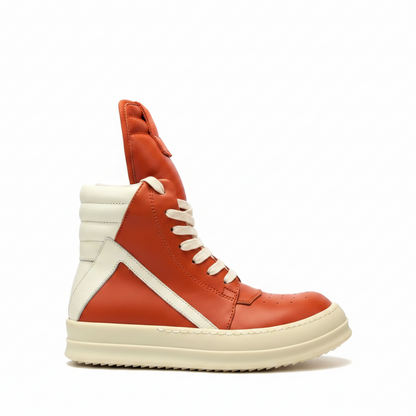 Rick Owens Geobasket "Orange-White"