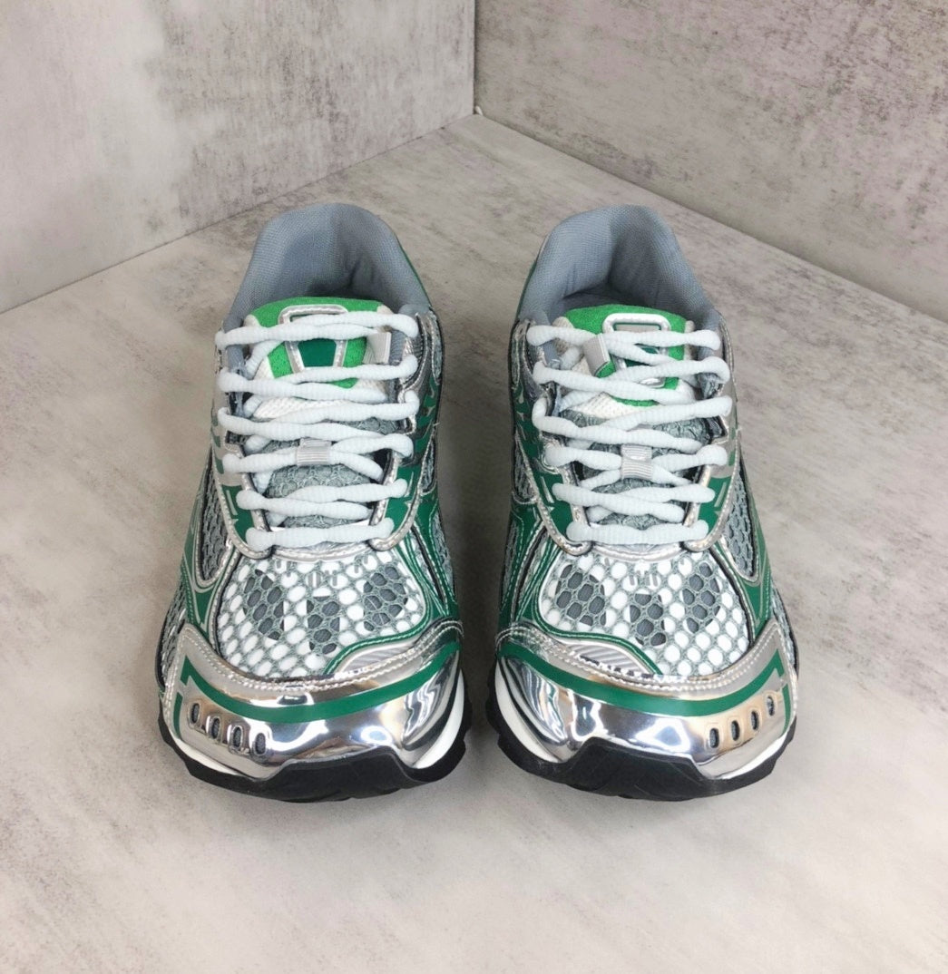 Bottega Veneta Orbit "Green-Silver"