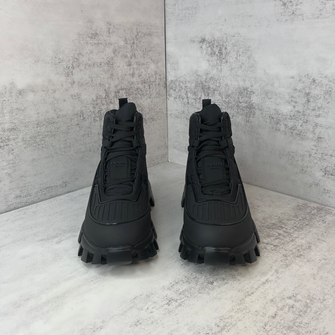 Prada Cloudbust Thunder High "Black Nylon"