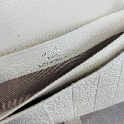 Hermes Bearn Wallet "White"