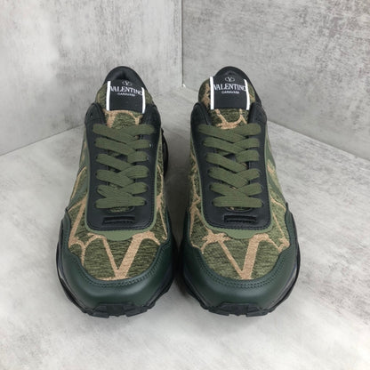 Valentino Garavani Netrunner "Green-Black-Beige Monogram"