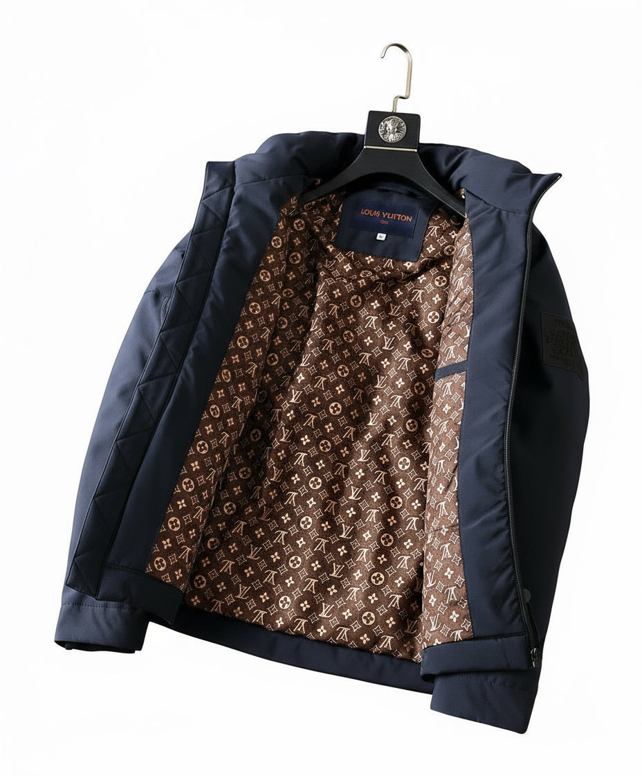 Louis Vuitton Down Jacket "Navy Blue"