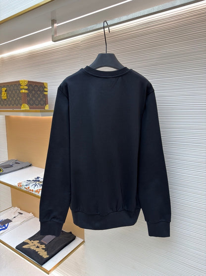 Moncler Blurred Logo Sweatshirt "Black"