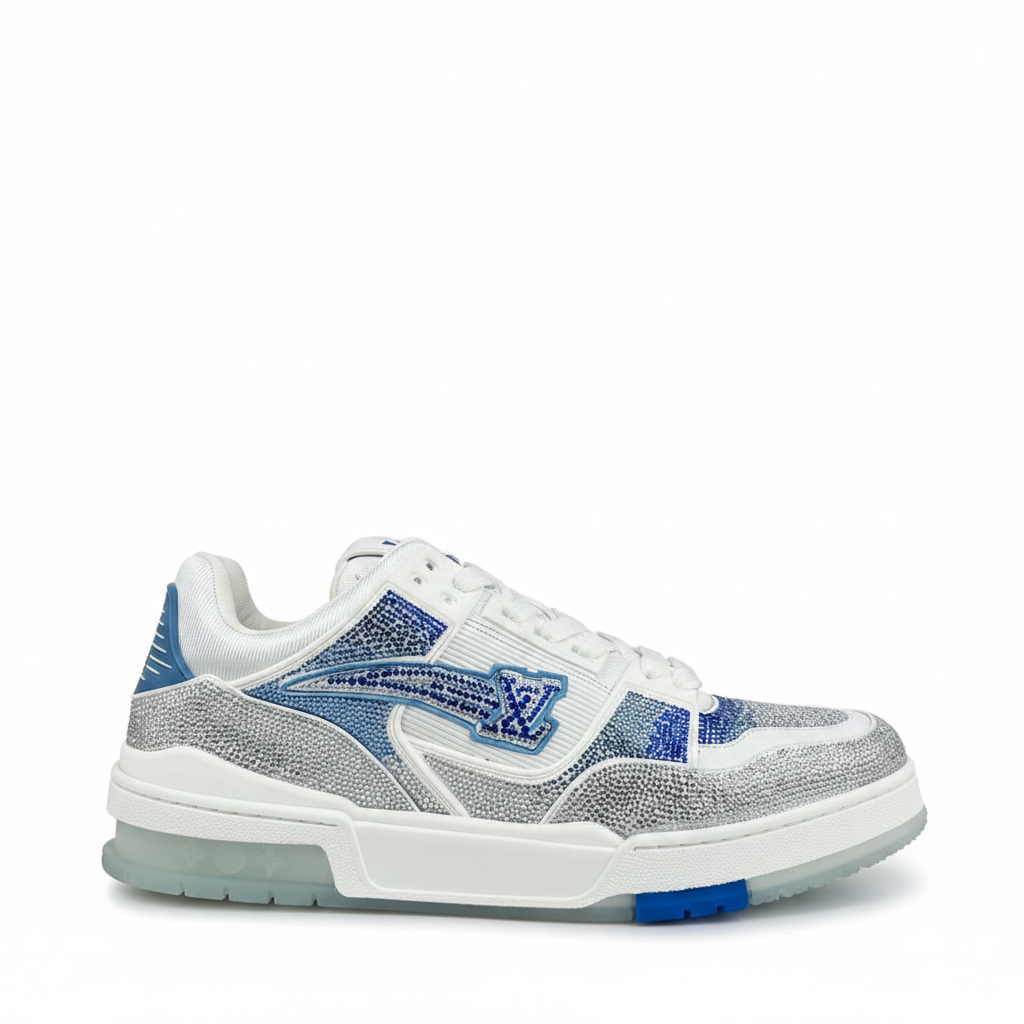 Louis Vuitton LV Trainers "Azur" Crystals