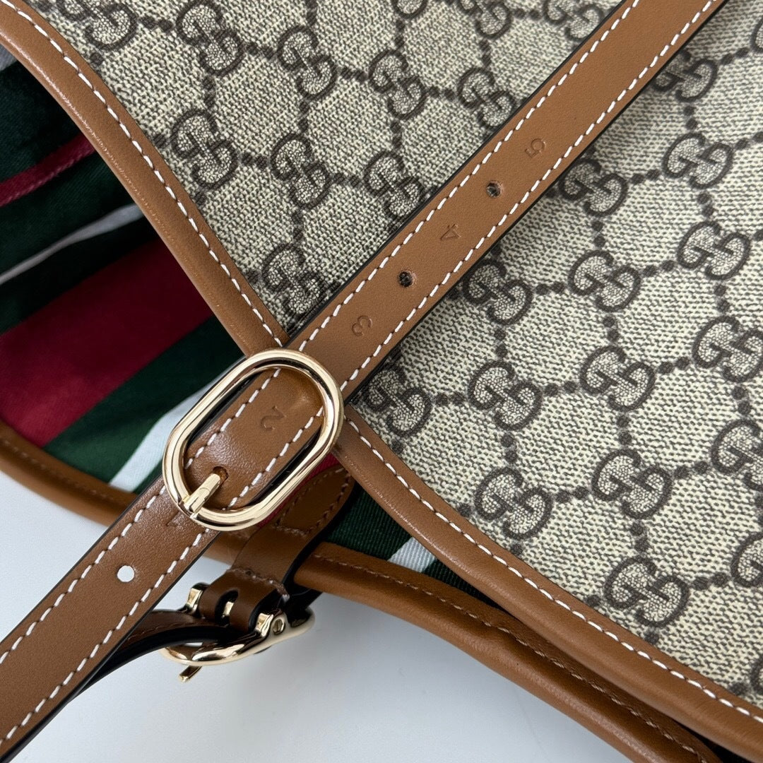 Gucci Large GG Emblem Tote Bag