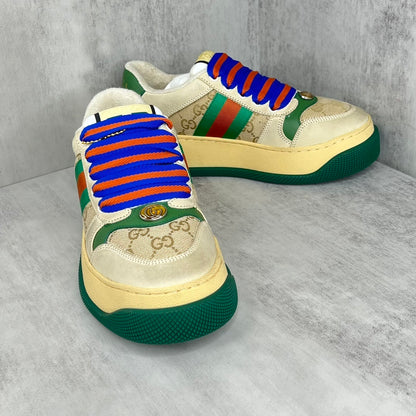 Gucci Screener Double "Beige-Green Monogram"