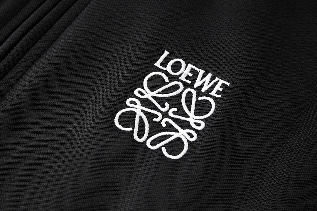 Loewe Zip-up Sweatshirt "Black"