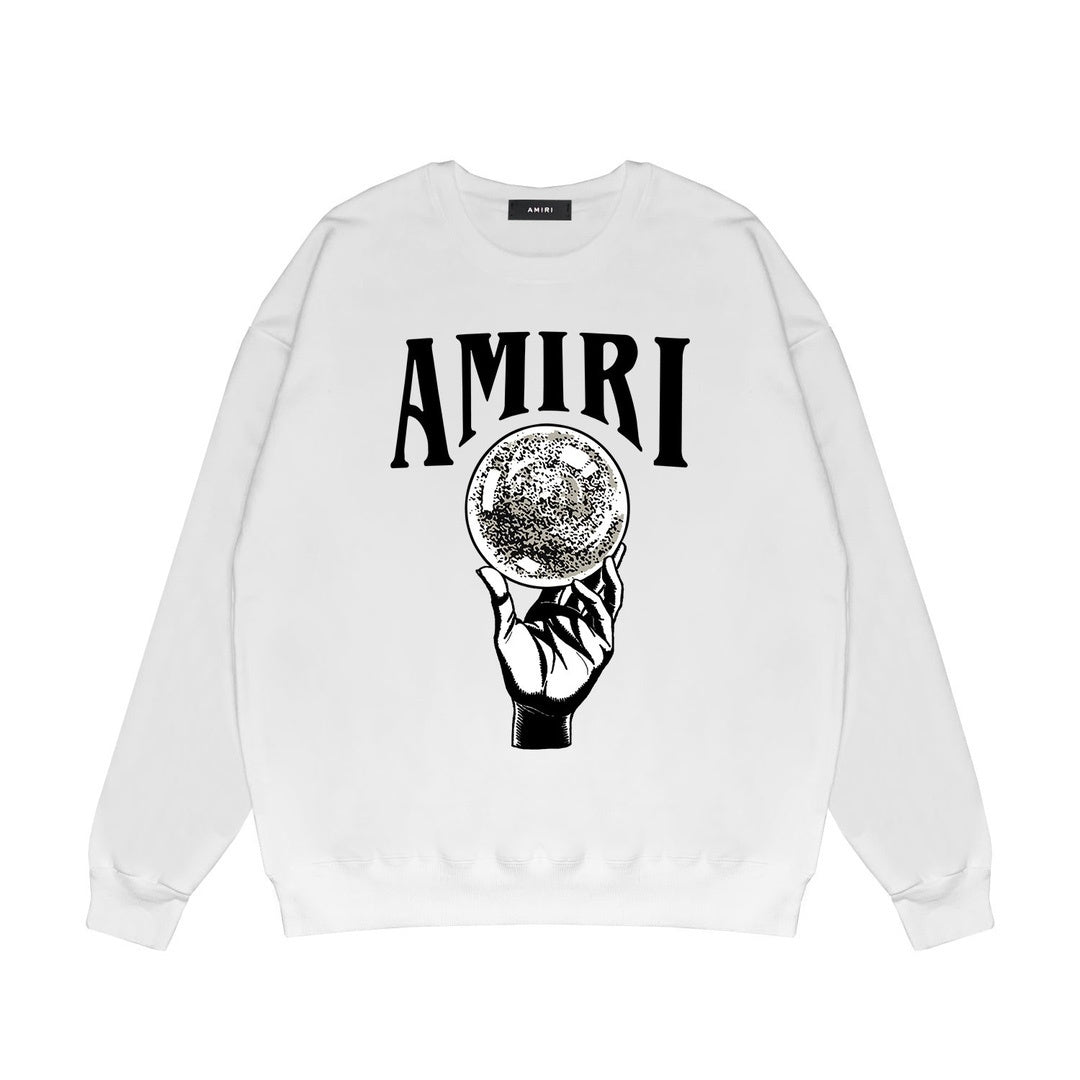 Amiri Crystal Ball Sweatshirt "White"