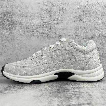 Chanel 22A "Grey All Over Logo"