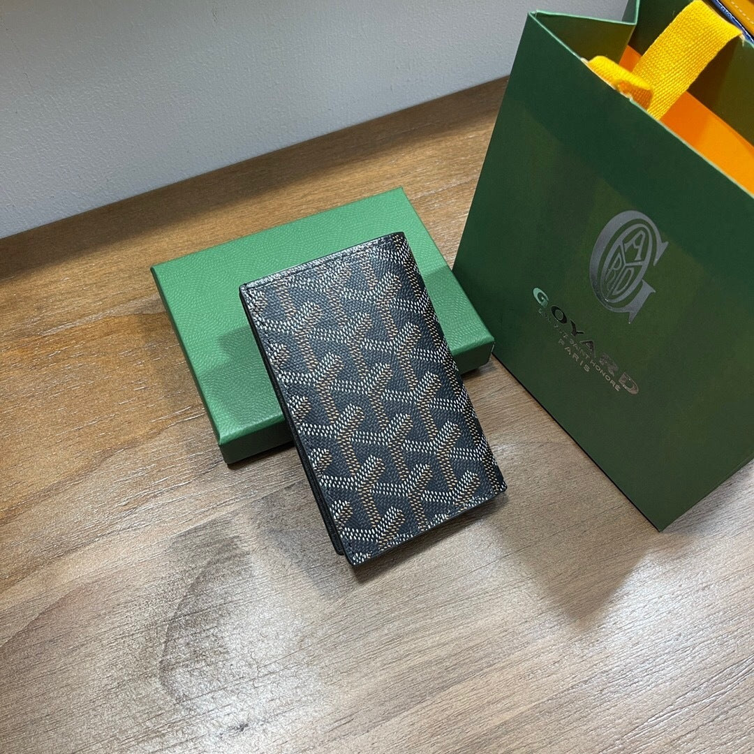 Goyard Saint-Pierre Card Wallet "Black"