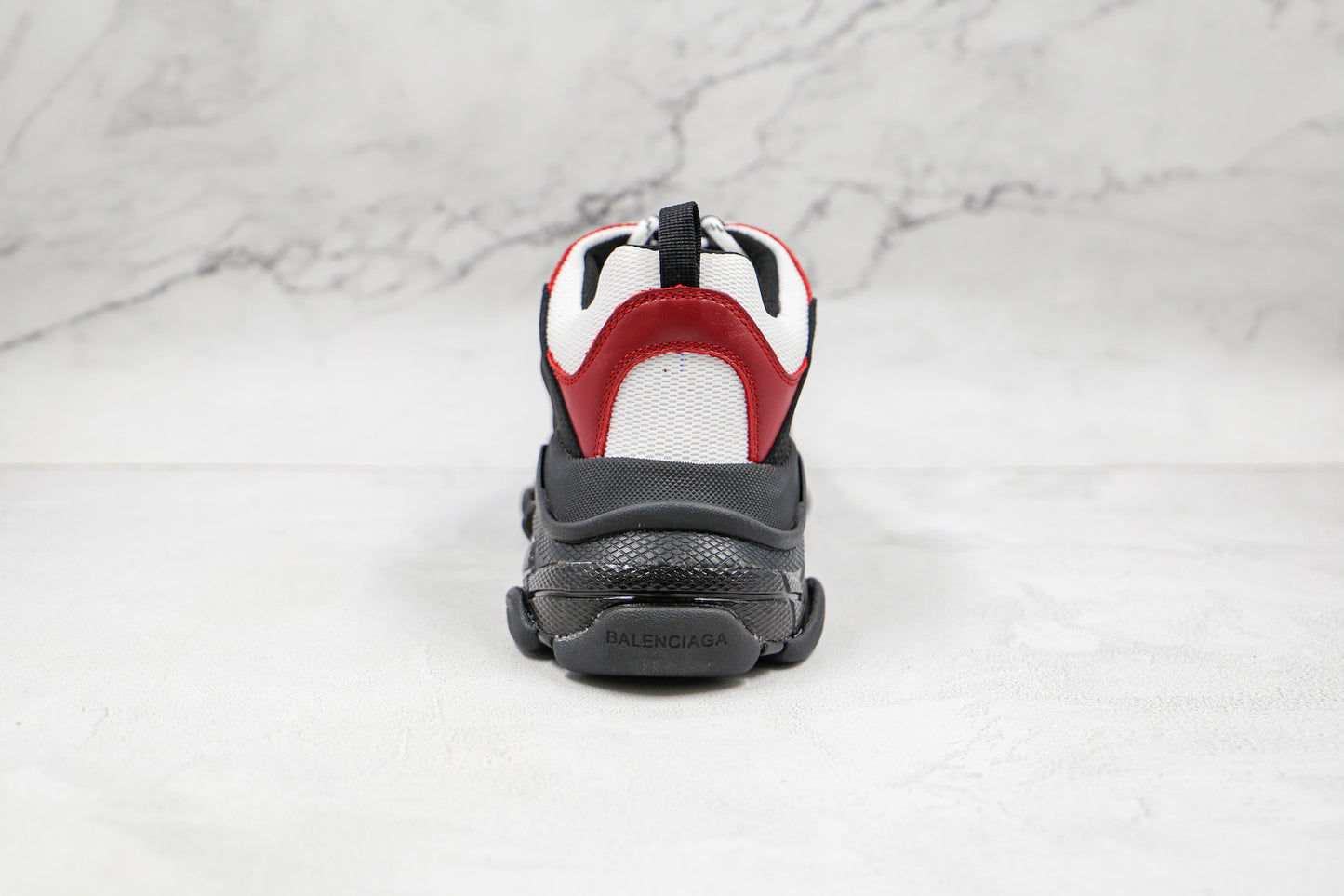 Balenciaga Triple S "White-Red-Black"