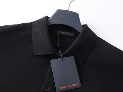Louis Vuitton Polo T-Shirt "Black"