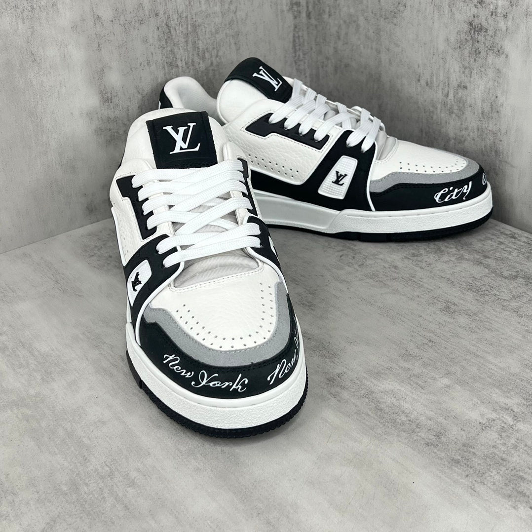 Louis Vuitton Trainers "Black-White"
