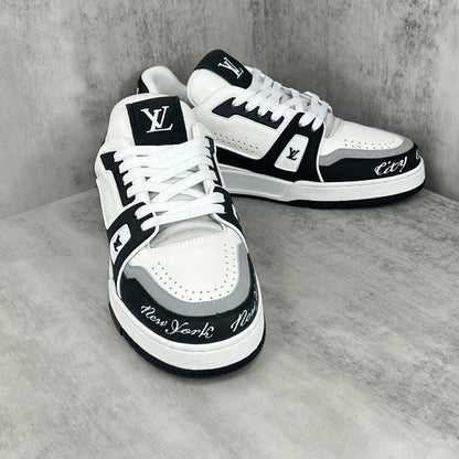 Louis Vuitton Trainers "Black-White"