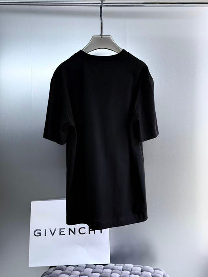 Givenchy College Cotton T-Shirt "Black"