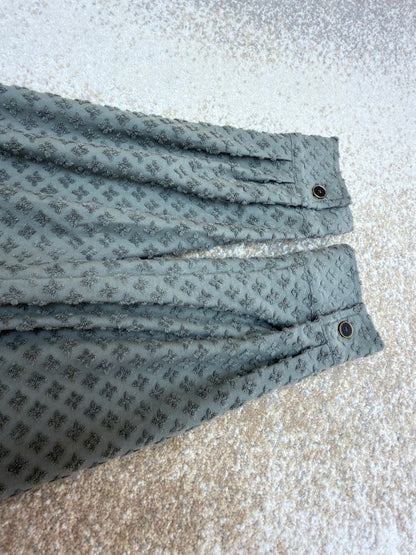 Louis Vuitton French Terry Jacquard Overshirt "New Sage"